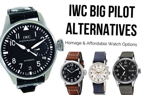 iwc big pilot alternatives|similar to iwc big pilot.